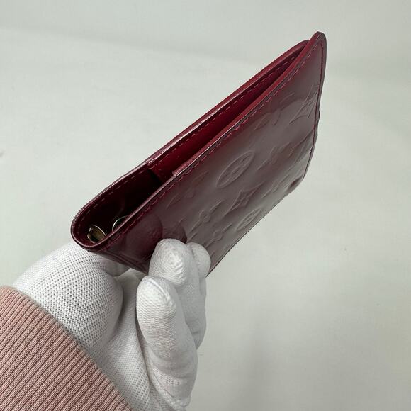 Louis Vuitton LV Agenda PM Cover Vernis Dark Red - Picture 8 of 13